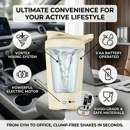 Autoshaker, mix your supplement anywhere, anytime