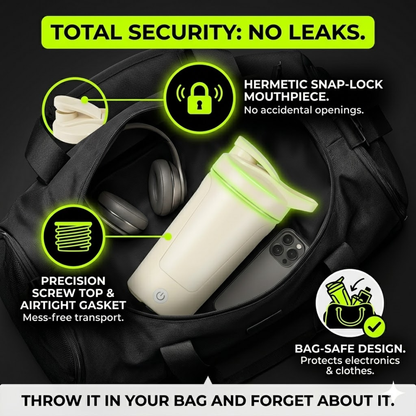 Autoshaker, mix your supplement anywhere, anytime